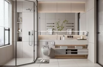 14. Thiết kế phòng tắm hiện đại – Giải pháp tối ưu cho không gian sống tiện nghi